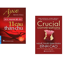 Combo 2 cuốn sách: Sức Mạnh Bí Ẩn - 11 Câu Thần Chú + Nghệ Thuật Đàm Phán Đỉnh Cao