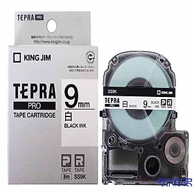 Băng mực in nhãn Tepra dùng cho máy KING JIM TEPRA PRO SR5900P /  SR170V / SR530 / SR970 - HÀNG CHÍNH HÃNG