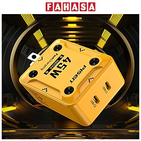 Sạc Nhanh Pisen Quick - Mecha 45W GaNUltra 2C