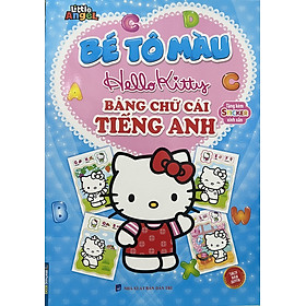 ￼Sách - Bé Tô Mầu HelloKitty Bảng Chữ Cái Tiếng Anh