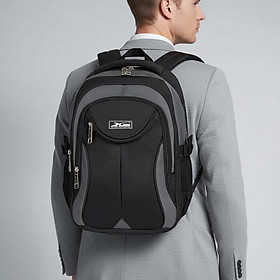 Balo laptop 15.6 inch chống nước Xbags Naituo đen – Balo nam đi học đi làm cao cấp tiện lợi bền đẹp XB2002