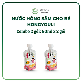 THỰC PHẨM BỔ SUNG NƯỚC UỐNG HỒNG SÂM HÀN QUỐC CHO BÉ HONGYOULI