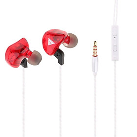 3.5mm Earphones Professional Sports Bass Earphone stereo Headphones with Mic