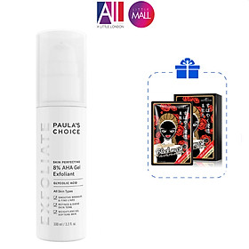 Gel tẩy tế bào chết Paula's Choice skin perfecting 8% AHA gel exfoliant TẶNG mặt nạ Sexylook (Nhập khẩu)