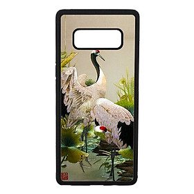 Ốp lưng cho Samsung Galaxy Note 8 mẫu CON Hạc 1 - Hàng chính hãng