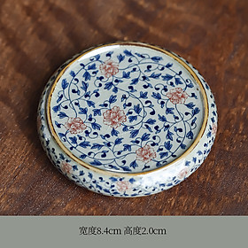 Mua Gác Nắp Ấm Trà  Ấm Tử Sa  Đế Kê Lót Chén bằng Sứ Cảnh Đức Trấn