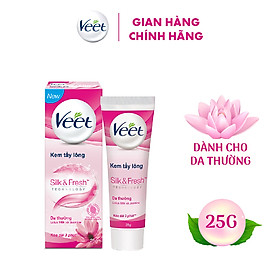 Kem Tẩy Lông Cho Da Thường Veet Silk Fresh 25G