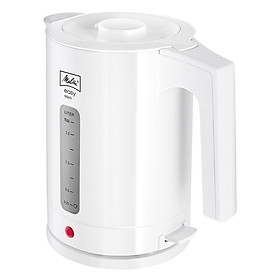 Ấm Đun Nước Siêu Tốc Kettle Melitta Easy Aqua (1.7L) - Trắng - Hàng nhập khẩu chính hãng  từ Đức
