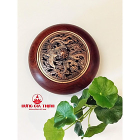 Mua Lư Gỗ Xông Trầm Hương nắ đồng