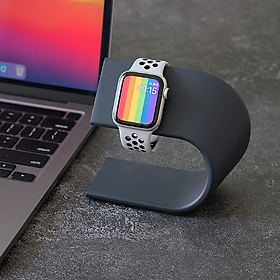 Đế sạc Apple Watch, dạng treo sạc kiêm giá đỡ hợp kim nhôm đẳng cấp.