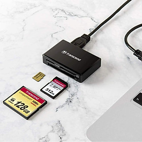 Mua Đầu đọc thẻ nhớ đa năng Transcend USB 3.1 Gen1 RDF8 - Hàng chính hãng