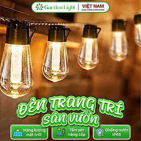 Mua Đèn trang trí năng lượng mặt trời dây bóng led to  tiết kiệm điện  bóng siêu sáng  chống thấm nước - DA3176