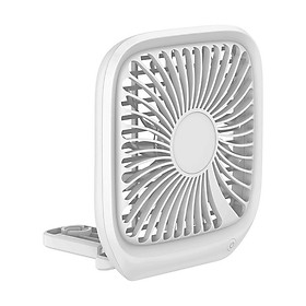 Quạt xếp đa năng gắn lưng ghế trên xe hơi Baseus Foldable Vehicle-mounted Backseat Fan LV507 - Hàng chính hãng