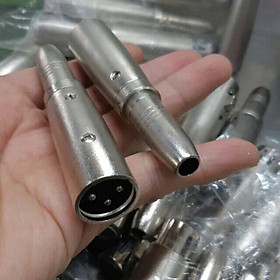 Mua Jack Chuyển Đổi XLR Canon Đực Ra 6 Ly Cái  Đầu Chuyển Rắc Canon Đực Ra 6 Ly Cái Dùng Cho Hệ Thống Âm Thanh