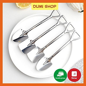 Mua Set 4 Bộ Muỗng Thiết Kế Hình Xẻng Độc Đáo - Dumi Shop