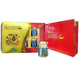 Hộp Yến sào Bionest Gold Isomalt cao cấp (dành cho người tiểu đường) - hộp 6 lọ