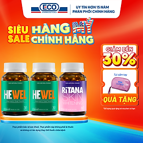 Combo Đẹp Da Hạn Chế Lão Hóa Ecogreen Hỗ Trợ Trắng Da, Mờ Nám Và Chống Nắng (Dùng 1 Tháng)