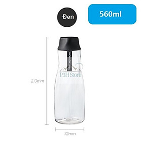 Bình nước cho bé đi học Lock&Lock nhựa PET dung tích 500/700ml an toàn thực phẩm HAP558 HAP559