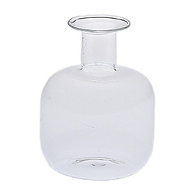 Angel Clear Glass Wall Hanging Vase Bottle for Plant Flower Decorations DIY