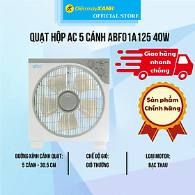 Quạt hộp AC 5 cánh ABF01A125 40W - Hàng Chính Hãng