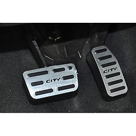 Ốp Chân Phanh Chân Ga dành cho xe Honda CITY đời 2014 đến 2021
