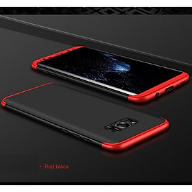 Ốp SamSung A8 Plus 2018 J7 Prime C9 Pro S9 Pro S6 Edge S7 Note 8 J3 J5 J7+ S8 Plus 3 mảnh cao cấp 360 độ GKK màu đen đỏ