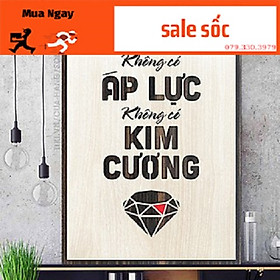 Mua Tranh Trang Trí   Tranh Treo Tường Không Có Áp Lực Không Có Kim Cương Tạo Động Lực Làm Việc