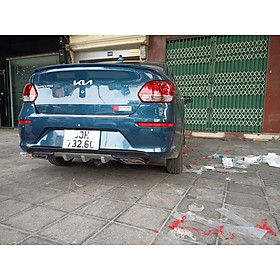Lippo, Lip Chia Pô,Ốp Cản Sau Cho Kia Soluto Hàng Cao Cấp Loại 1