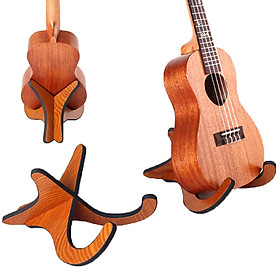 Giá để Ukulele - Giá để Guitar bằng gỗ tháo lắp
