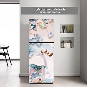 COMBO 3 MẶT GIỐNG NHAU - Decal dán kín tủ lạnh