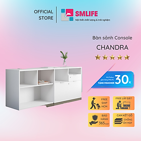 Mua Bàn sảnh ra vào gỗ hiện đại SMLIFE Chandra