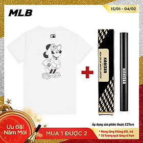 ÁO MLB X DISNEY SHORT SLEEVE T SHIRT NEW YORK YANKEES WHITE