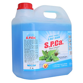 Nước Lau Sàn S.P.CA Hương Bạc Hà & Dầu Thông 4.5L