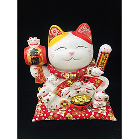 Mèo Thần Tài Maneki - Neko 28cm