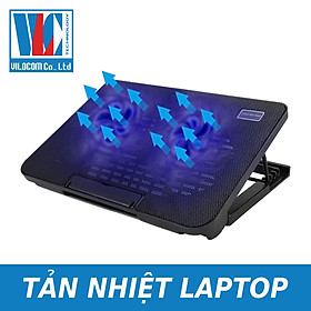 Mua Đế Tản Nhiệt LAPTOP Cooling Pad N99 LED 2 QUẠT - Hàng Chính Hãng