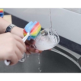 Mua Dụng cụ cọ rửa cốc chén  bình sữa  bình nước tiện lợi