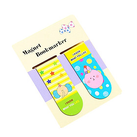 Bộ 2 bookmark nam châm Animal A-317