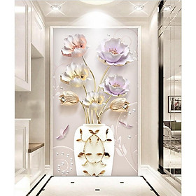 Tranh treo tường bình hoa/gỗ MDF nhập khẩu