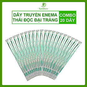 Dây Truyền Thải Độc Đại Tràng (Combo 20 Dây) - Dụng Cụ Thải Độc (Coffee Enema)