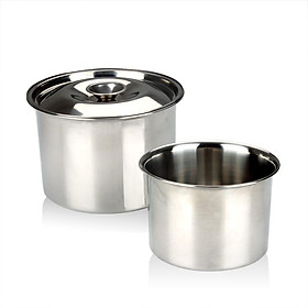 Mua Thố cơm  thố trộn inox có kèm nắp 10cm 12cm 14cm 16cm