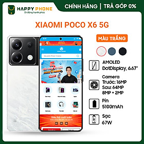 Mua Điện Thoại Xiaomi POCO X6 5G 8GB-256GB - Hàng chính hãng