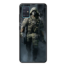 Ốp lưng điện thoại Samsung Galaxy A51 viền dẻo TPU BST Call of Duty Mẫu 8