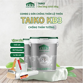 Mua Combo 2 Kg Sơn Chống Thấm TAIKOMI KB3 - Chuyên Chống Thấm Tường Nhà / Hiệu Ứng Cánh Sen Kháng Nước
