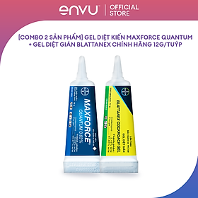 [Combo 2 sản phẩm] Gel Diệt Kiến Maxforce Quantum + Gel Diệt Gián Blattanex Chính Hãng