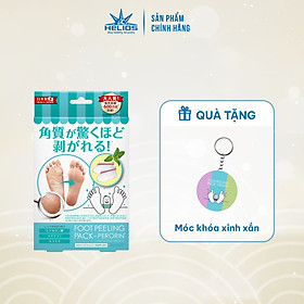 Túi ủ tẩy tế bào chết, dưỡng ẩm chân PERORIN (Mint) - Nhật Bản - Chính hãng - Hộp 1 túi