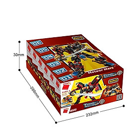 Đồ chơi xếp hình Robot chuyển đổi và kết hợp Trans Collector - Direct (6 TRONG 1) ngẫu nhiên (lẻ mẫu) 3105 - QMAN