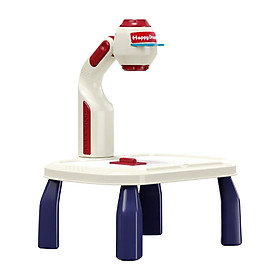 Hình ảnh Painting Drawing Table Multifunctional Draw Projector Toy Educational Drawing Toys with Light Music