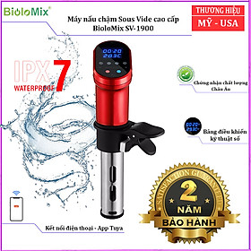 Mua Máy nấu chậm Sous Vide BioloMix SV-1900 kết nối Wifi  công suất 1200W  bộ gia nhiệt PTC và động cơ không chổi than DC- Hàng chính hãng