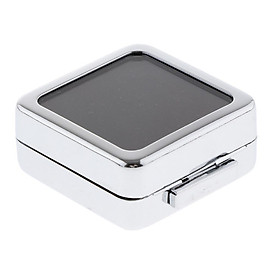 Square Loose Diamond  Gemstone Jewelry Case Display Holder