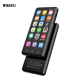 (Hỗ Trợ Tiếng Việt) Máy Nghe Nhạc Android MP4 Màn Hình Cảm Ứng 4.0 Inch Bluetooth WiFi Ruizu H8 - Hàng Chính Hãng